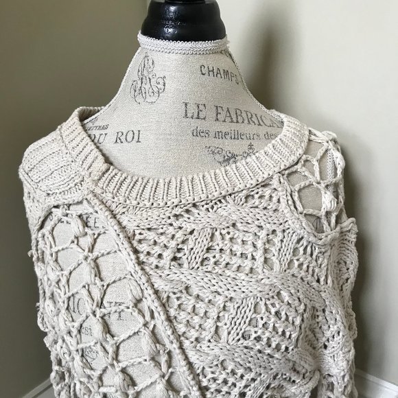 All Saints Crochet Summer Court Dress 2 Small Knit - Picture 6 of 12